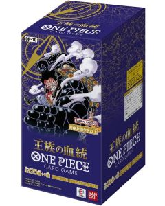 (日文版) One Piece Card Game  補充包 王族の血統 王族血脈【OP-10】(原盒24包)