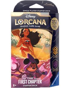 (英文版) Disney Lorcana: The First Chapter Starter Deck (Amber & Amethyst)