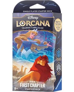 (英文版) Disney Lorcana: The First Chapter Starter Deck (Sapphire & Steel)