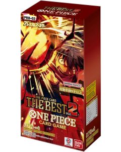 (日文版) One Piece Card Game  高級補充包 ONE PIECE CARD THE BEST vol.2【PRB-02】(原盒10包)