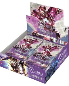 (日文版) Gundam Card Game 補充包 Steel Requiem [GD03] (原盒24包)
