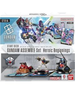 (日文版) Gundam Card Game 起始牌組 拼裝高達套裝 Heroic Beginnings [ST01A]
