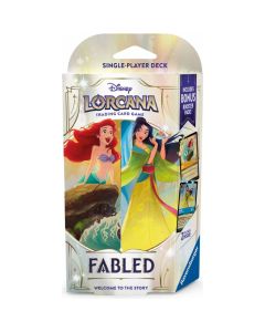 (英文版) Disney Lorcana: Fabled Starter Deck (Emerald & Ruby)