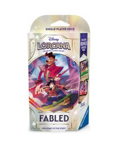 (英文版) Disney Lorcana: Fabled Starter Deck (Amber & Sapphire)