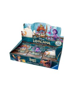 (英文版) Disney Lorcana: Azurite Sea Booster Box (Set 6) (原盒24包)