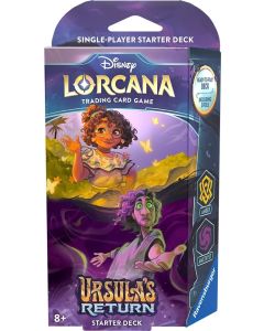 (英文版) Disney Lorcana: Ursula's Return Starter Deck (Amber & Amethyst)