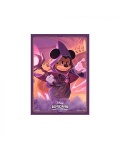 (英文版) Disney Lorcana - Card Sleeve - Mickey Mouse - Wayward Sorcerer