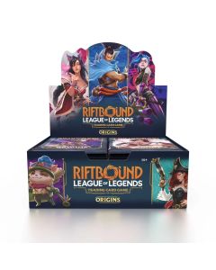 (英文版) 符文戰場：英雄聯盟對戰卡牌「起源」Origins 補充包 (原盒12包)