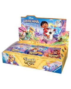 (英文版) Disney Lorcana: Hyperia City Booster Box (Set 14) (原盒24包)