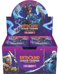 (英文版) 符文戰場：英雄聯盟對戰卡牌「破限」Unleashed 補充包 (原盒12包)