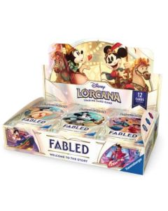 (英文版) Disney Lorcana: Fabled Booster Box (Set 9) (原盒24包)